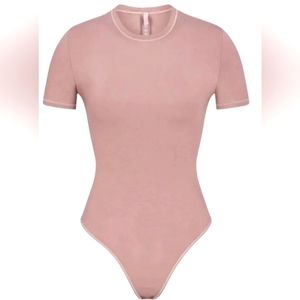SKIMS Cotton Jersey T-shirt bodysuit